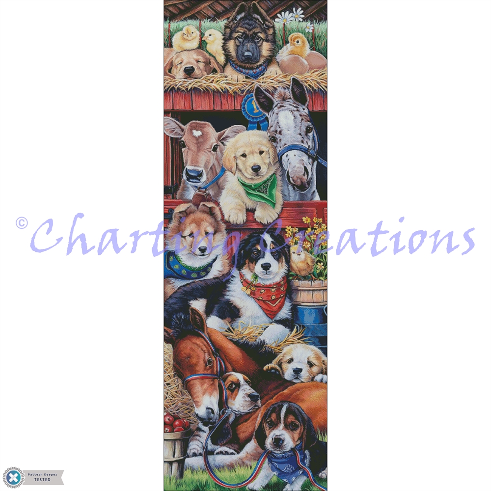 (image for) Puppies at the Barn